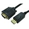Cables Direct 2m DisplayPort to VGA Cable