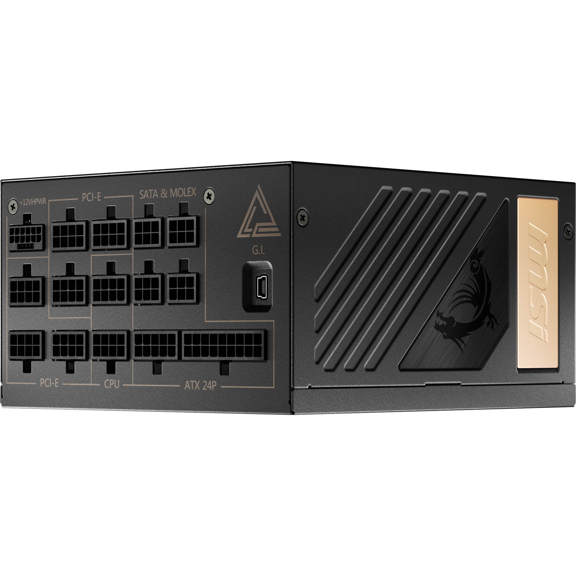 1300W MSI MEG Ai1300P PCIe5 Modular 80 Plus Platinum PSU