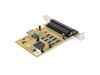 StarTech.com 8-Port PCI Express RS232 Serial Adapter Card - PCIe RS232 Serial Card - 16C1050 UART - Multiport Serial DB9 Controller/Expansion Card - 15kV ESD Protection - Windows & Linux