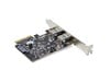 StarTech.com 2-Port USB PCIe Card with 10Gbps/port - USB 3.1/3.2 Gen 2 Type-A PCI Express 3.0 x2 Host Controller Expansion Card - Add-On Adapter Card - Full/Low Profile - Windows & Linux