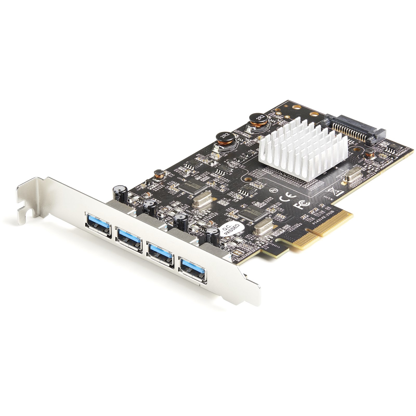 Photos - PCI Controller Card Startech.com 4-Port USB PCIe Card - 10Gbps USB 3.1/3.2 Gen 2 Type-A PEXUSB 
