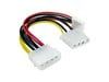 Cables Direct Molex Extension Cable with Floppy Drive Connector