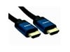 Cables Direct 5m HDMI 2.1 Cable in Black with Blue Connectors