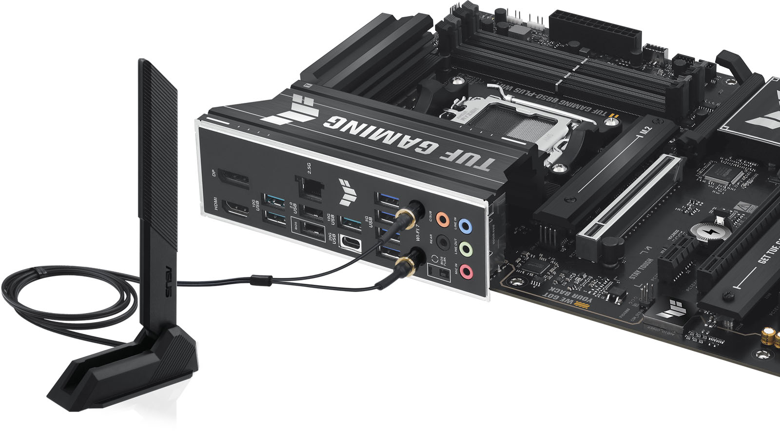 ASUS TUF GAMING B850-PLUS WIFI Socket AM5 ATX Motherboard - CCL