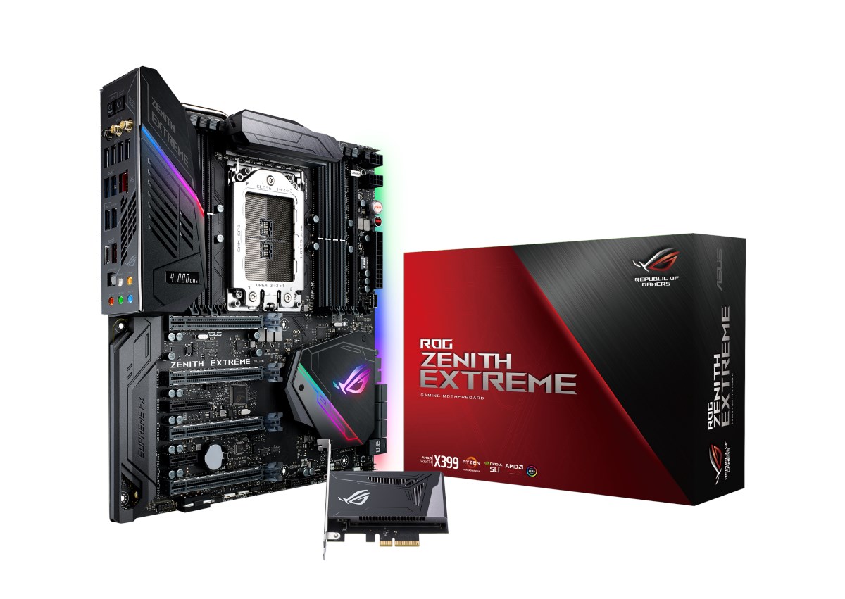 ASUS ROG Zenith Extreme AMD Socket TR4 Motherboard 90MB0UV0M0EAY0