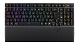 ASUS ROG Strix Scope II 96 RX Wireless Mechanical RGB Gaming Keyboard in Black, 96pc, ROG RX Switches