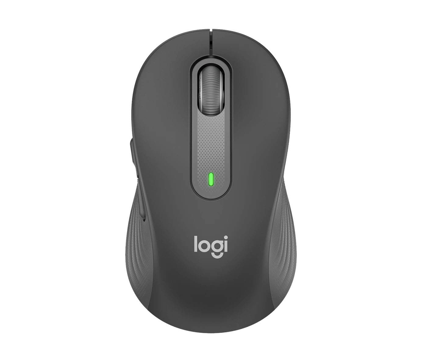 Logitech White Signature M650 Wireless Mouse In Graphite Small