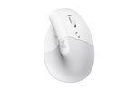 Logitech Lift Vertical Ergonomic Mouse in Off-white