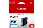 Canon PGI-1500XL High Yield Ink Cartridge - Cyan, 12ml (Yield 1020 Pages)