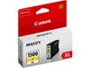 Canon PGI-1500XL High Yield Ink Cartridge, Yellow, 12ml (Yield 935 Pages)