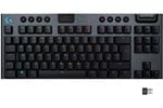 Logitech G915 TKL LIGHTSPEED Wireless RGB Mechanical Gaming Keyboard with Tactile Switches