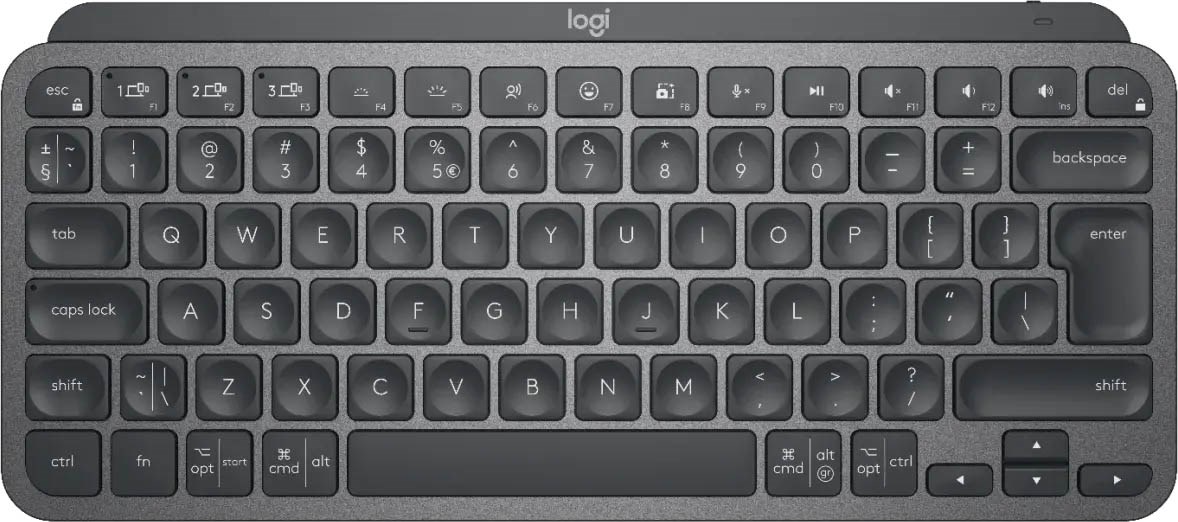 Logitech MX Keys Mini Keyboard in Graphite, UK