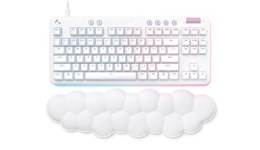 Logtech G713 Gaming Keyboard with Linear Keys - White Mist