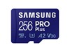 Samsung PRO Plus memory card 256 GB MicroSDXC UHS-I Class 10 2021 + Adapter