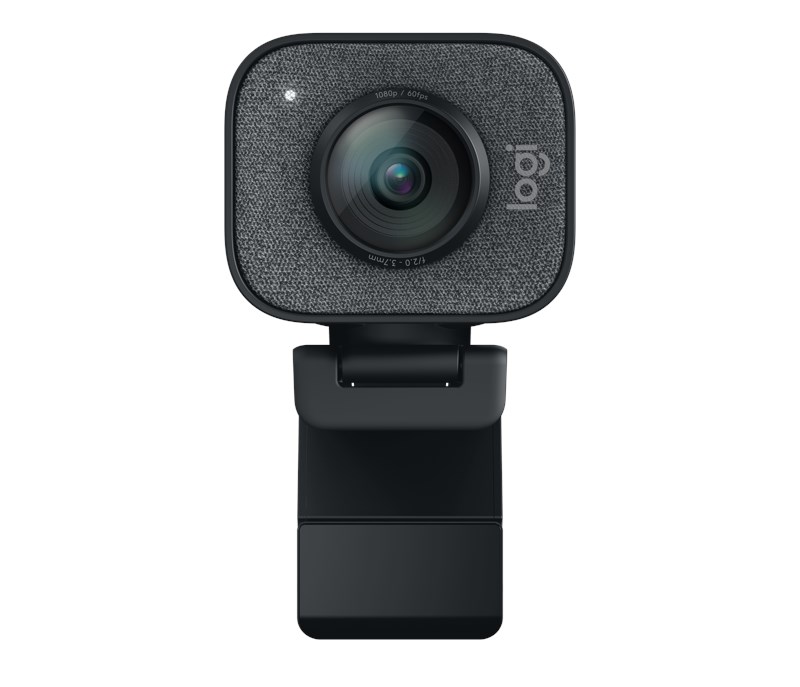 Logitech StreamCam Full HD USB Type-C Webcam in Black - 960-001281