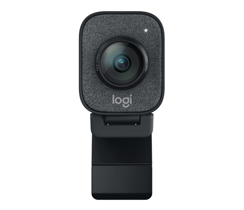 Logitech StreamCam Full HD USB Type-C Webcam in Black - 960-001281