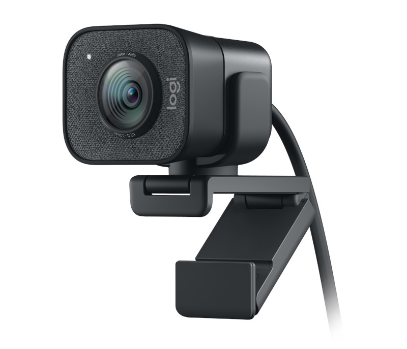 Logitech StreamCam Full HD USB Type-C Webcam in Black - 960-001281