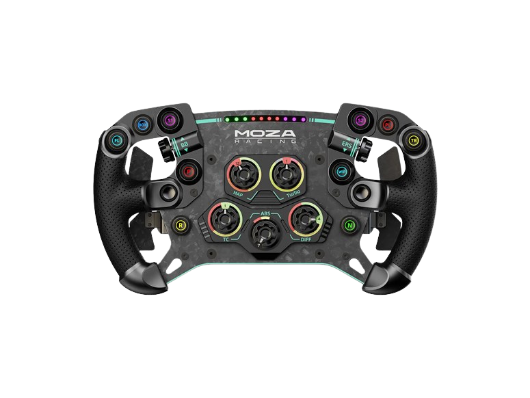 MOZA Racing GS V2P Steering Wheel Microfiber Leather (Faux Leather) - RS056