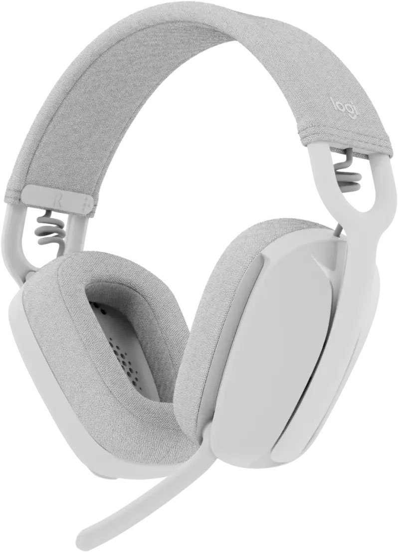 Logitech Zone Vibe 100 Wireless Headset in Off-White