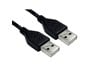 Cables Direct 0.5m USB 2.0 Type A to Type A Cable