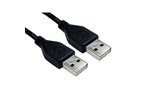 Cables Direct 1m USB 2.0 Type A to Type A Cable