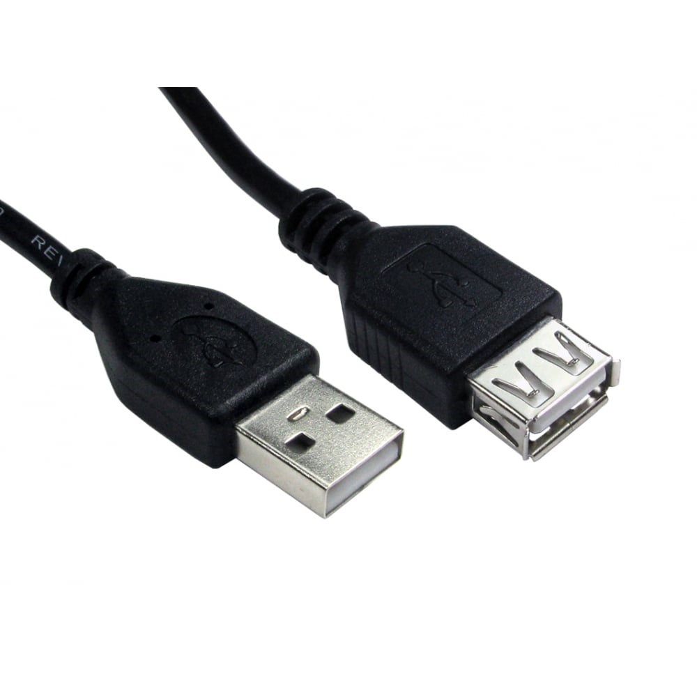 Photos - Cable (video, audio, USB) Cables Direct 0.5m USB 2.0 Extension Cable 99CDL2-020 