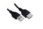 Cables Direct 25cm USB 2.0 Extension Cable