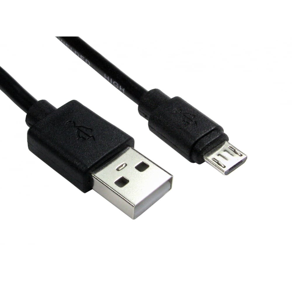 Photos - Cable (video, audio, USB) Cables Direct 0.5m USB2.0 Type A to Micro B Cable 99CDL2-1600 