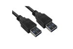 Cables Direct 1m USB 3.0 Type A Male to Type A Male Data Cable