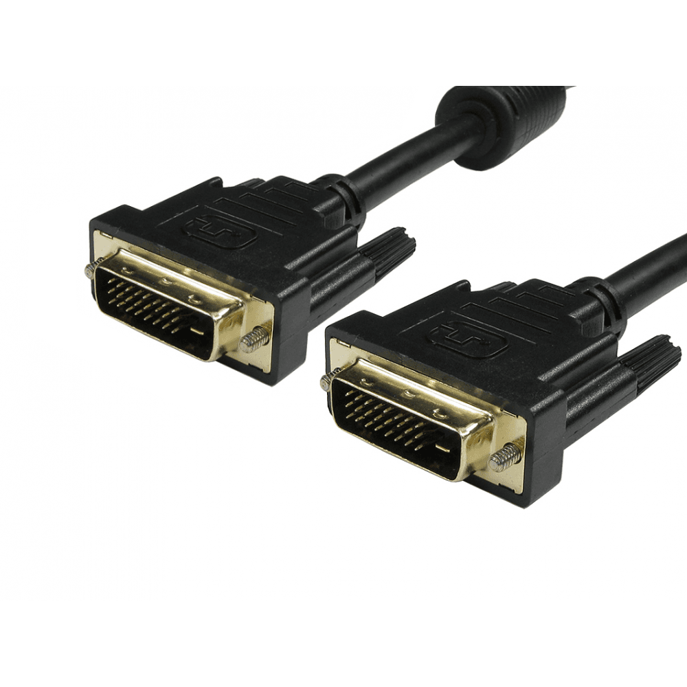 Cables Direct 1m DVI-D Dual Link Cable