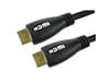 Cables Direct 1m HDMI 1.4 High Speed with Ethernet Cable with White LED Illuminated Connectors