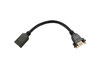 Cables Direct 0.2m HDMI 1.4 High Speed with Ethernet Stub with Gold Screws