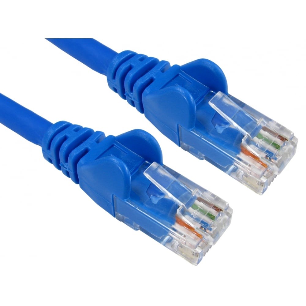 Photos - Ethernet Cable Cables Direct 2m CAT6 Patch Cable  99LHT6-602B (Blue)