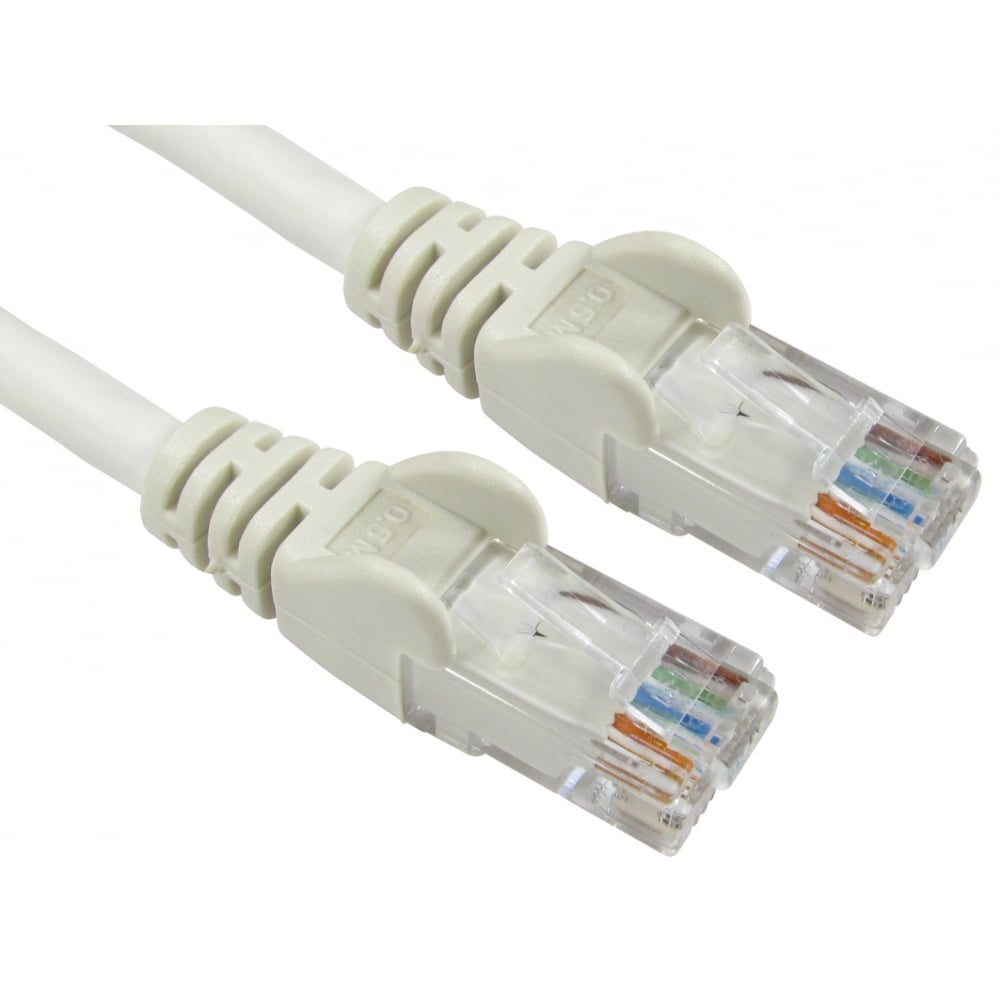 Cables Direct White Cat6 Patch Cable (White) 3M