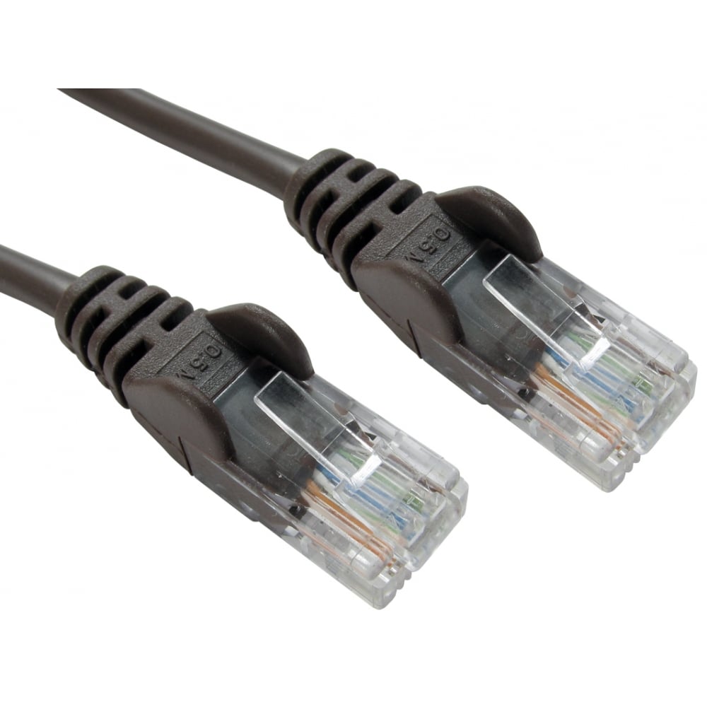 Cables Direct Brown Cat5e Patch Cable (Brown) 1.5M
