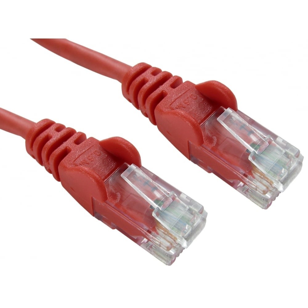Photos - Ethernet Cable Cables Direct 2m CAT5E Patch Cable  99TRT-602R (Red)