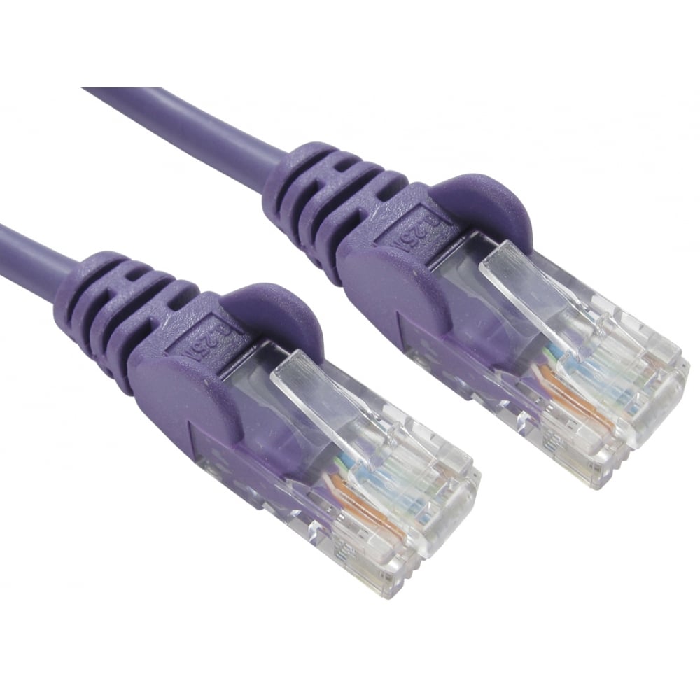 Cables Direct Cat5e Patch Cable (Violet) 5M