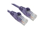 Cables Direct 1m CAT5E Patch Cable (Violet)