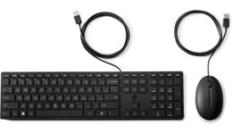 HP 320MK Wired Desktop Keyboard and Mouse