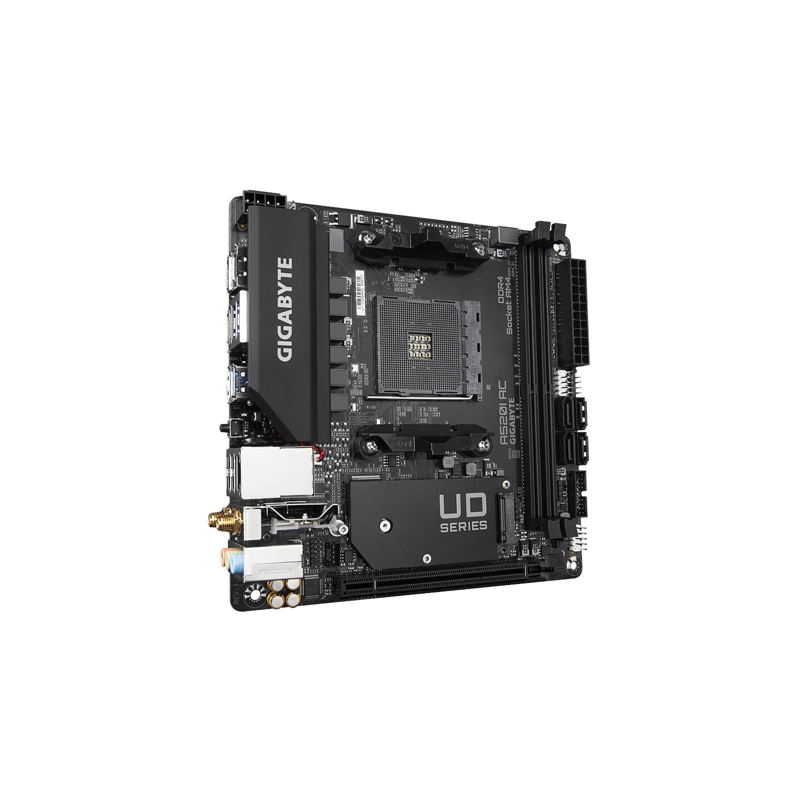 Gigabyte A520I AC AMD Socket AM4 Motherboard - A520I AC | CCL Gigabyte A520I AC AMD Socket AM4 Motherboard - A520I AC | CCL