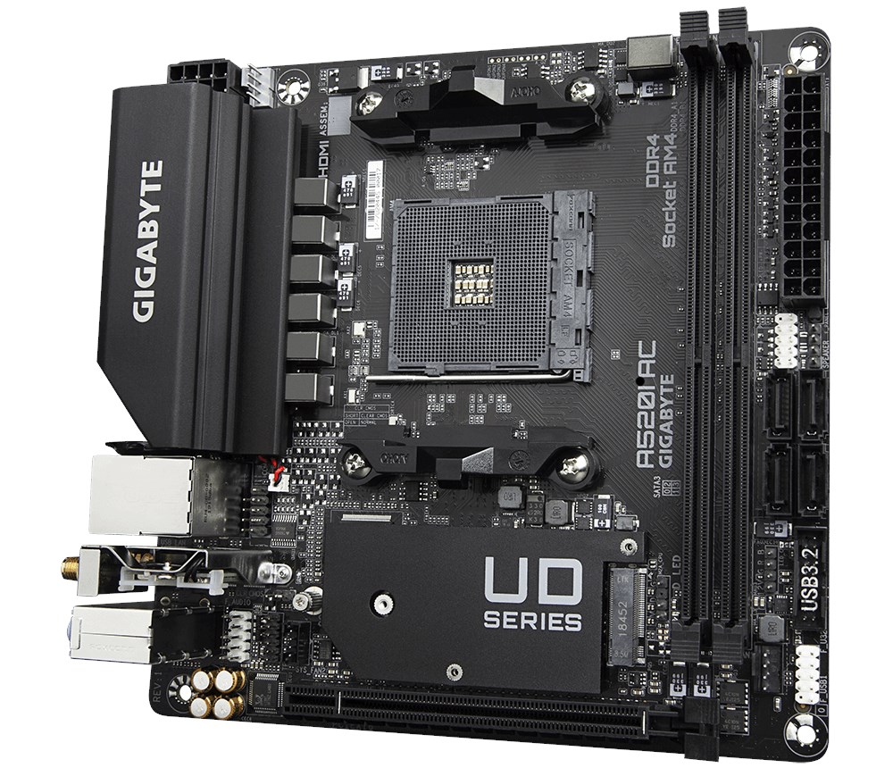 Gigabyte A520I AC AMD Socket AM4 Motherboard A520I AC CCL