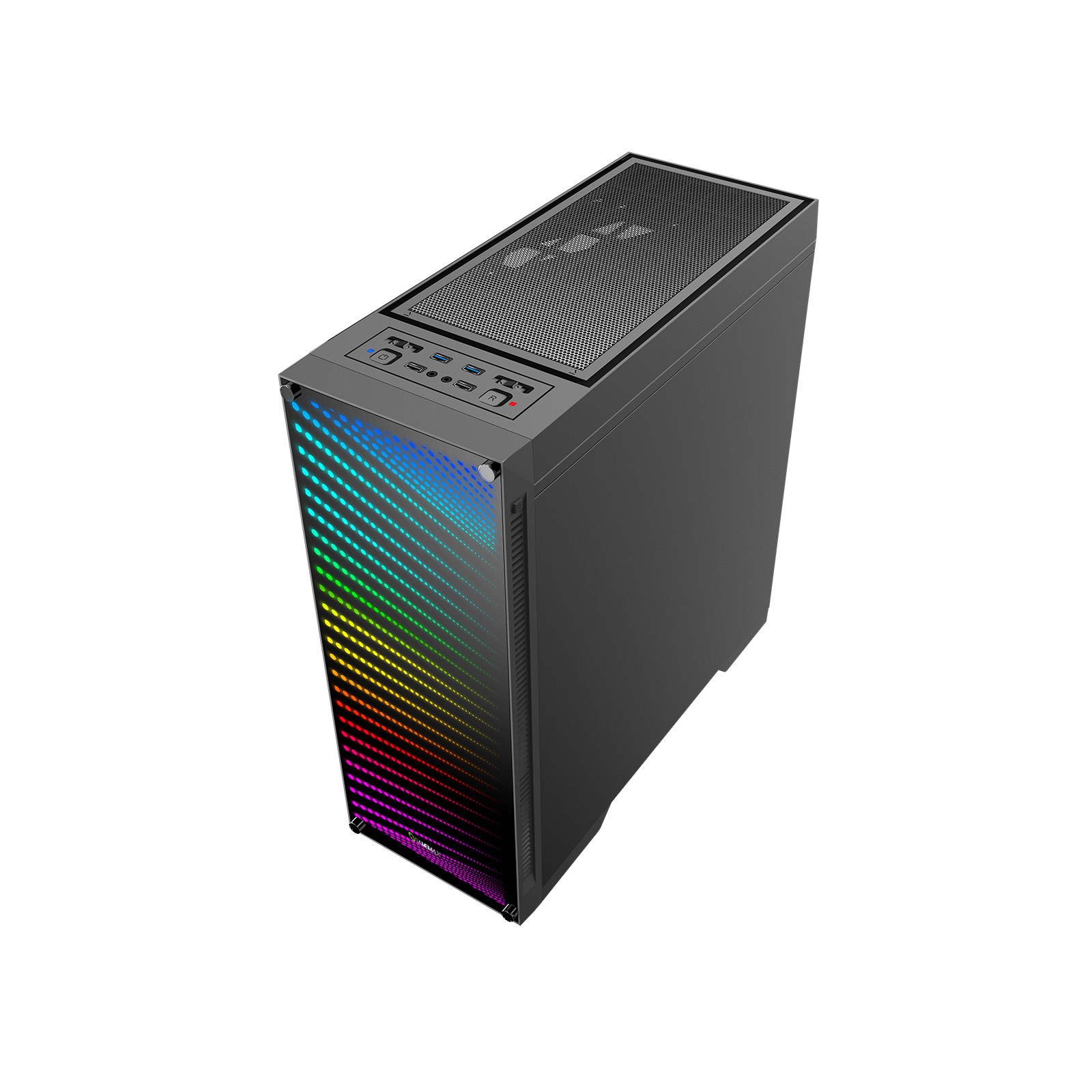 GameMax Abyss ARGB Full Tower Gaming Case - Black - ABYSS-TR | CCL