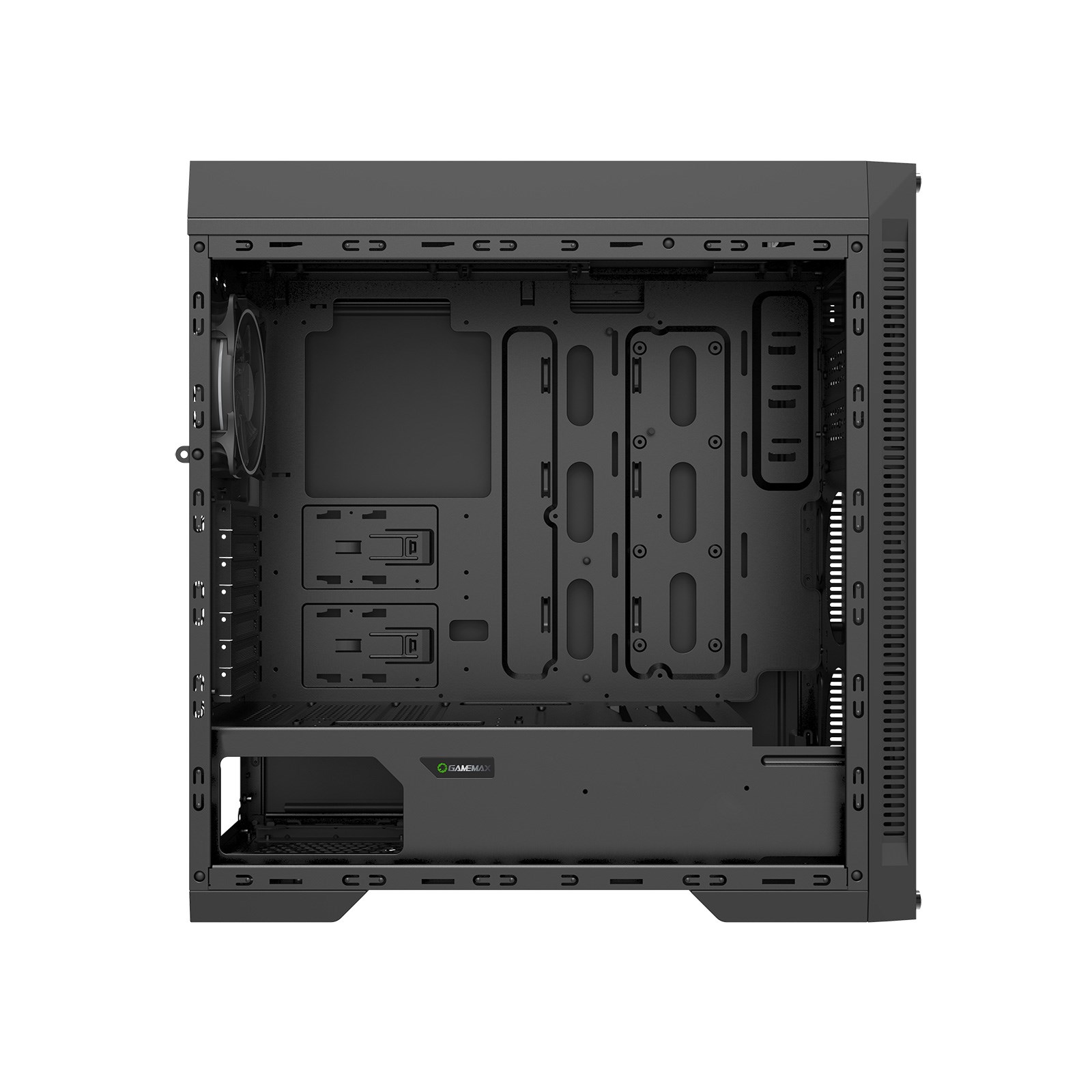 GameMax Abyss ARGB Full Tower Gaming Case - Black - ABYSS-TR | CCL
