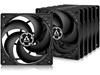 Arctic P12 PWM PST 120mm PWM Fan with Cable Spliiter - 5 Pack in Black