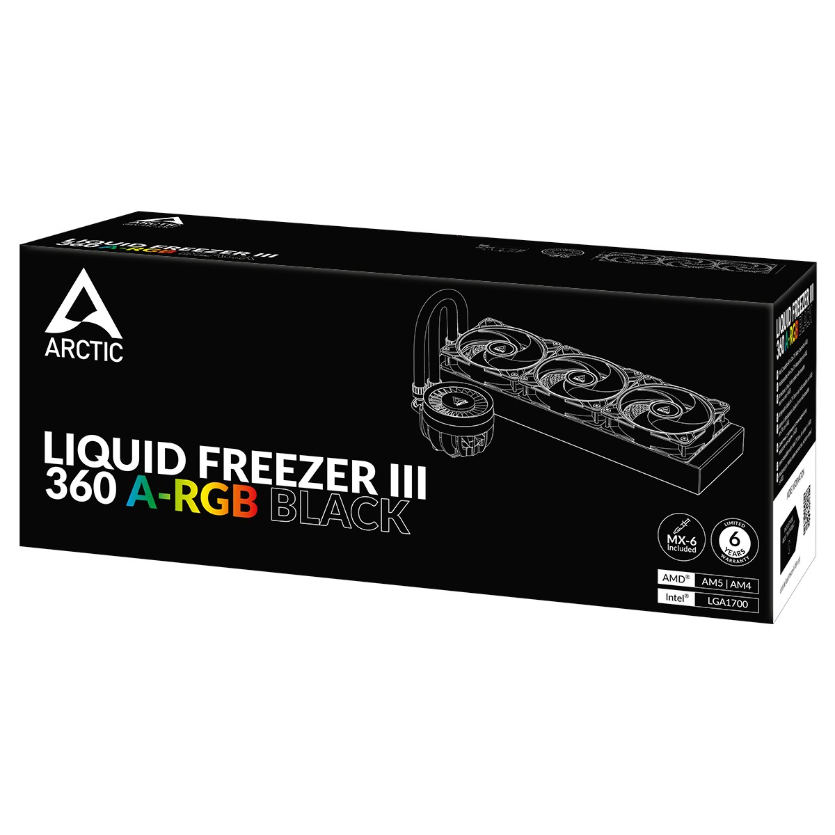 PC用ファン・クーラー LIQUID FREEZER III 360 BLACK Liquid Freezer III 360 | Multicompatible All-in-One CPU