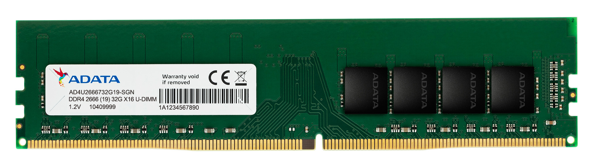 ADATA Premier 16GB (1x 16GB) 2666MHz CL19 Desktop DDR4 RAM Memory