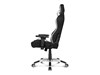 AKRacing Masters Series Premium Gaming Chair (Black, Silver)