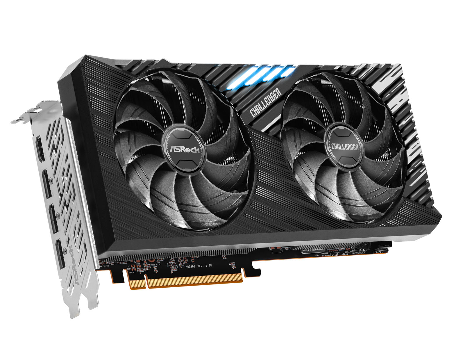 ASRock Radeon RX 7800 XT Challenger 16GB OC GPU - 90-GA4SZZ-00UANF 