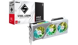 ASRock Radeon RX 9060 XT Steel Legend OC 16GB GDDR6 Graphics Card