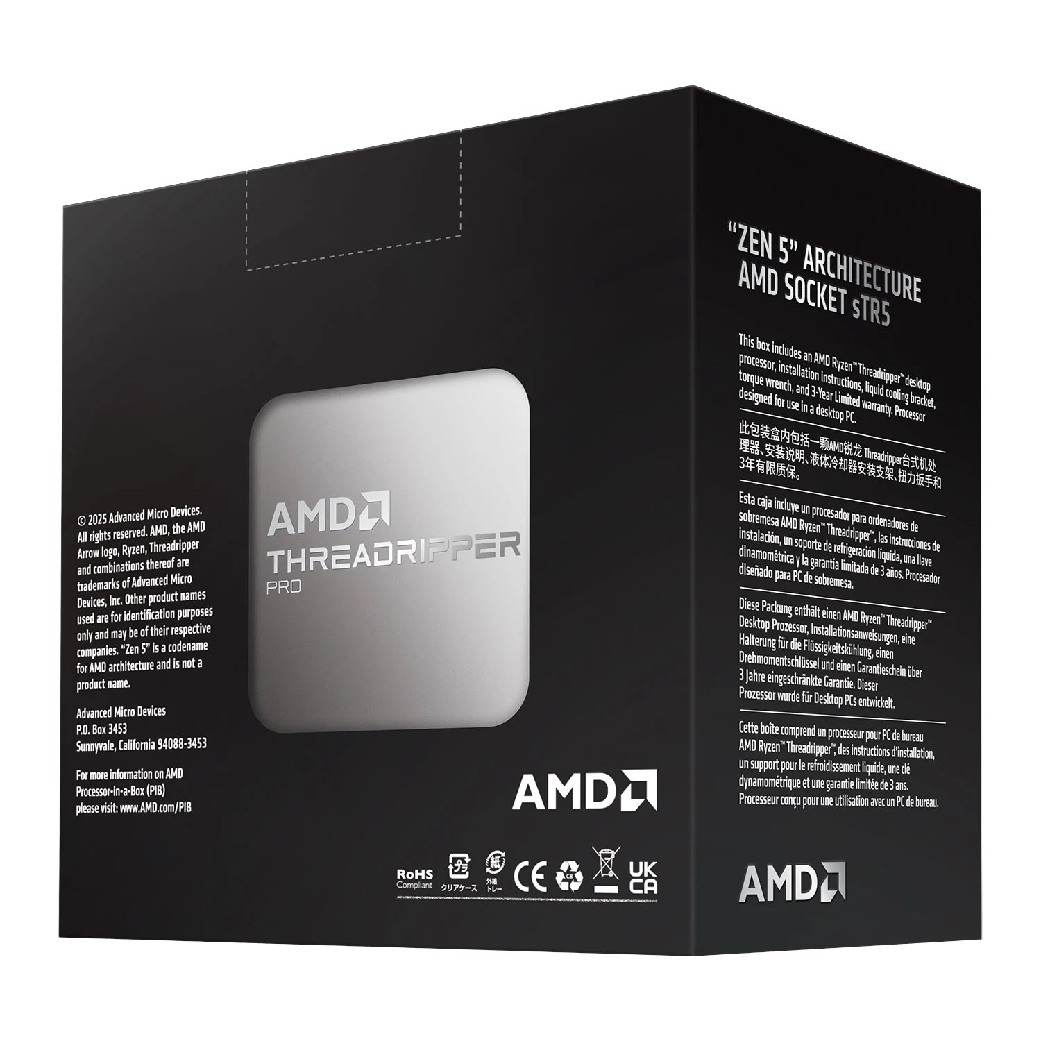 3960x Amd 24 Core Cpu Threadripper 24 Core 48 Thread AMD RYZEN